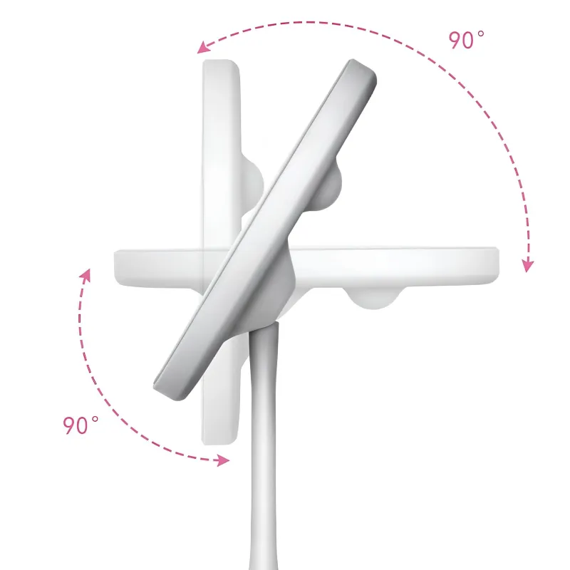 Extralink Lifestyle Lusterko kosmetyczne podświetlenie LED, białe
