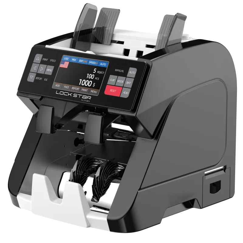 Extralink LockStar X-1000 Profesjonalna liczarka nominałowa do banknotów UV, IR, MG, CIS