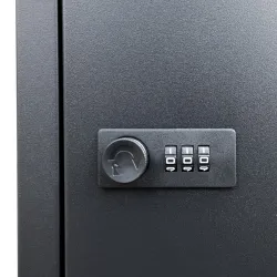 Extralink LockStar Skrzynka na paczki 43x39x102cm stalowa skrzynia