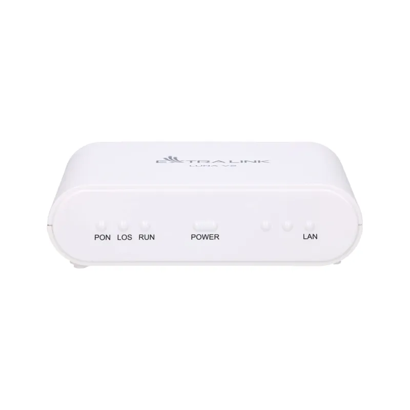 Extralink Luna V2 ONT 1x EPON, 1x RJ45 1000Mb/s, Chipset ZTE, funkce routing/NAT