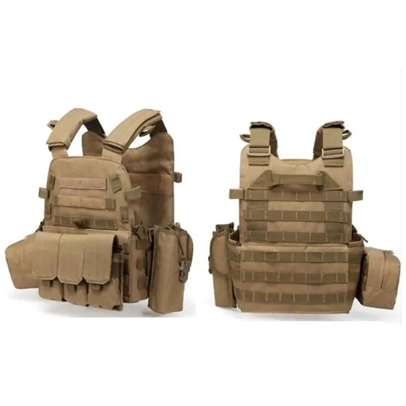 Extralink Chaleco Táctico Militar Protector MOLLE ASG MIL-691