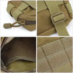 Extralink Bolsa Tática Militar de Cintura Molle MIL-663