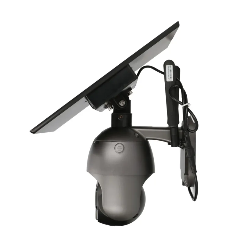 Extralink Mystic 4G PTZ 3G/4G/LTE Kamera s 8W solárním panelem, 1080p, IP66, 4x baterie 18650, Tuya