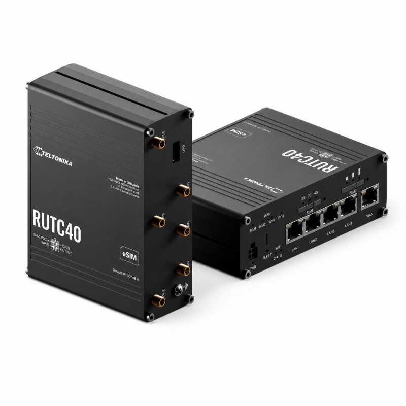 TELTONIKA RUTC40 GLOBAL 4G EDGE ROUTER, 4G CAT4 TELIT - Изображение 3
