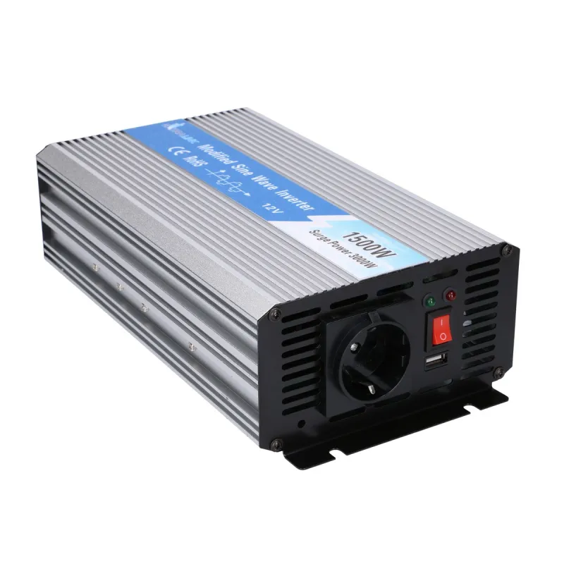 Extralink OPIM-1500W Měnič napětí 12V, 1500W upravený sinus