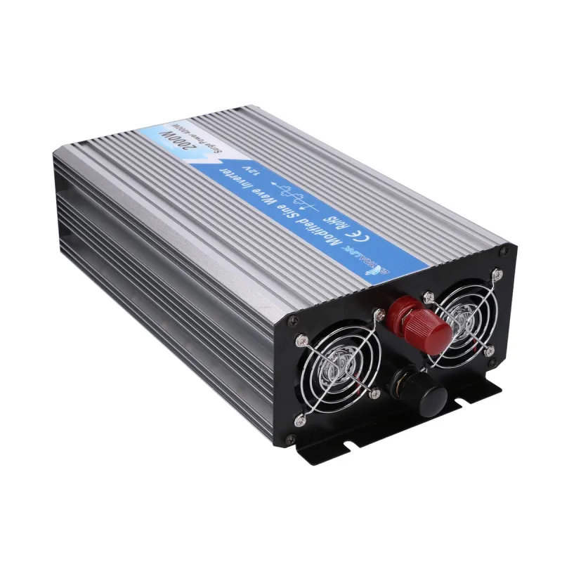 Extralink OPIM-2000W Przetwornica napięcia samochodowa 12V, 2000W modyfikowany sinus