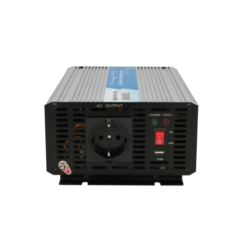 Extralink OPIP-1000W Měnič napětí do auta 12V - 230W, 1000W, čistý sinus