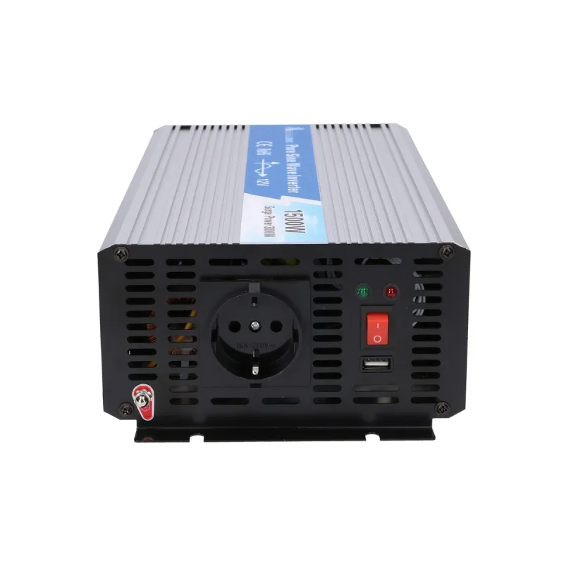 Extralink OPIP-1500W Měnič napětí 12V, 1500W čistý sinus