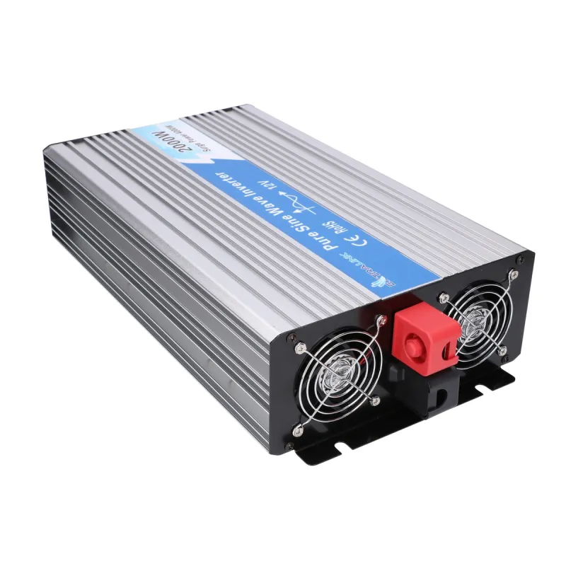 Extralink OPIP-2000W Przetwornica napięcia samochodowa 12V, 2000W czysty sinus