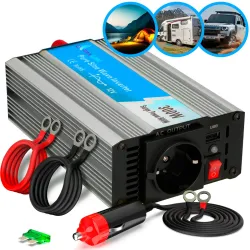Extralink OPIP-300W Měnič napětí automobilový 12V, 300W čistý sinus