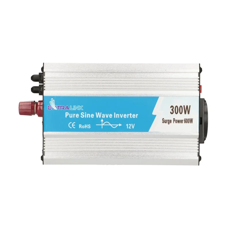 Extralink OPIP-300W Měnič napětí automobilový 12V, 300W čistý sinus