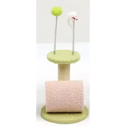 Extralink Pets Drapak dla kota kotów kociąt tunel legowisko słupek do drapania zabawka pet-769