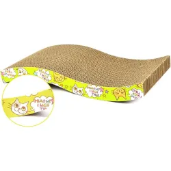 Extralink Pets Drapak dla kota kartonowy legowisko leżak fala mata do drapania eko duży pet-762