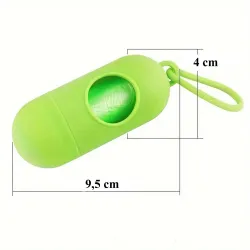 Estuche contenedor de bolsas Extralink Pets, bolsas universales para excrementos de perros pet-780