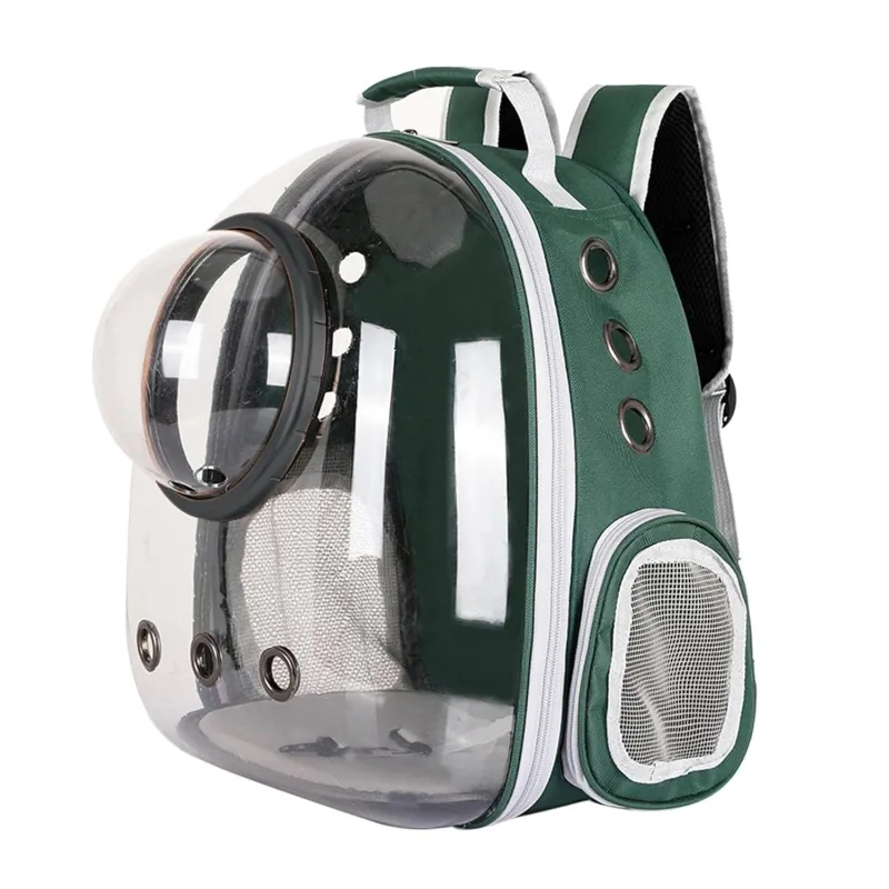 Extralink Haustier Rucksack für Katzen und Hunde, Transparente Belüftete Tragetasche für Katzen pet-996
