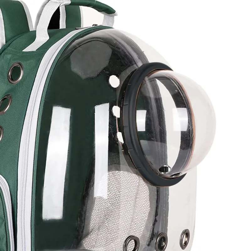 Extralink Haustier Rucksack für Katzen und Hunde, Transparente Belüftete Tragetasche für Katzen pet-996