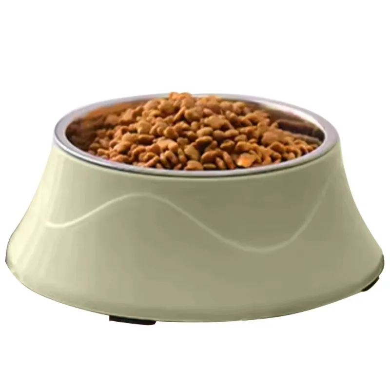Cuenco Doble para Perros y Gatos Extralink Pets, Metal 2 en 1 para Comida Seca Húmeda y Agua pet-824