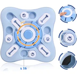 Etkileşimli Eğitim Oyuncağı Extralink Pets, Köpekler için Koku Matı Yavaş Beslenme Kâsesi pet-759