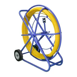 Extralink Pilot 10mm 150m Pilot do przeciągania kabli włókno szklane FRP, śr. 10mm, dł. 150m, żółty