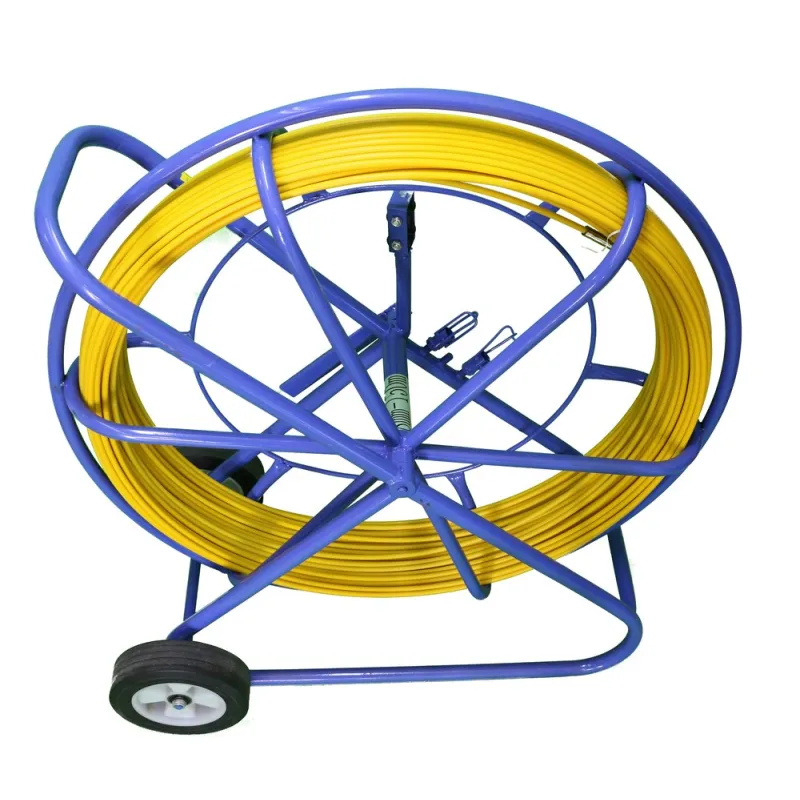 Extralink Pilot 10mm 150m Pilot do przeciągania kabli włókno szklane FRP, śr. 10mm, dł. 150m, żółty