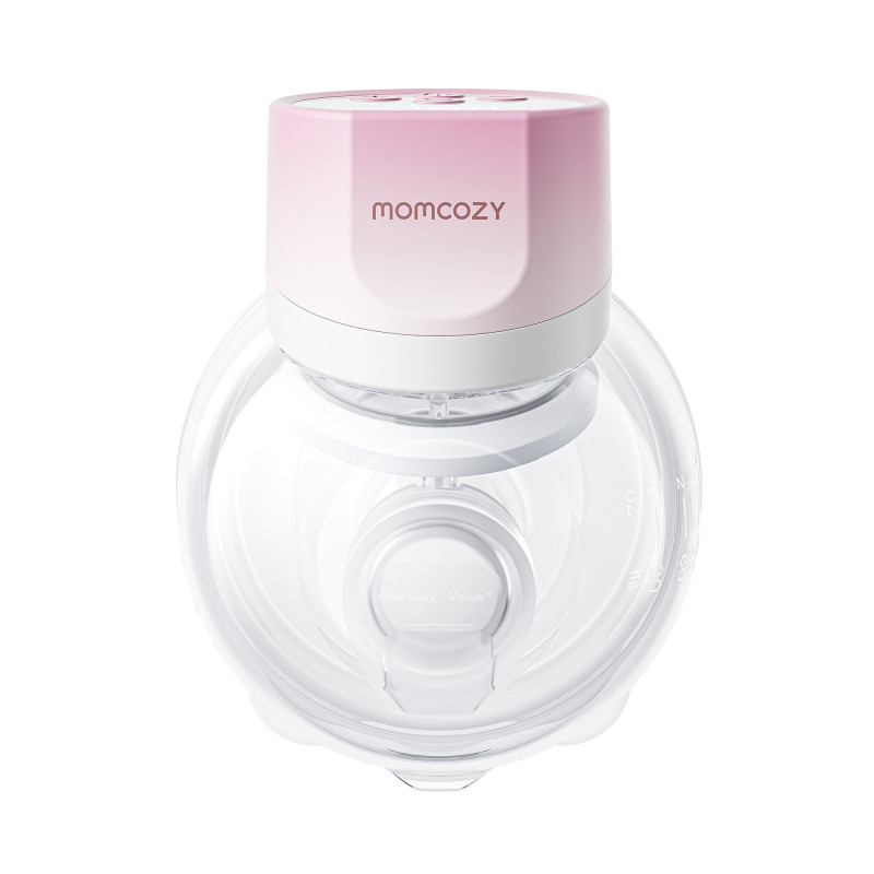 MOMCOZY S12 PRO+ WEARABLE BREAST PUMP PINK SINGLE PACK - Imagen 3