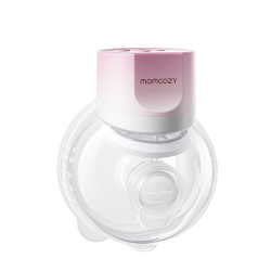 MOMCOZY S12 PRO+ WEARABLE BREAST PUMP PINK SINGLE PACK - Imagen 4