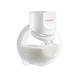 MOMCOZY S12 PRO+ WEARABLE BREAST PUMP WHITE SINGLE PACK - Imagen 2
