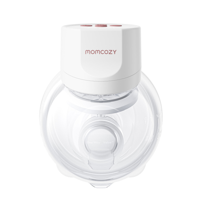 MOMCOZY S12 PRO+ WEARABLE BREAST PUMP WHITE SINGLE PACK - Imagen 3