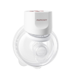 MOMCOZY S12 PRO+ WEARABLE BREAST PUMP WHITE SINGLE PACK - Imagen 4