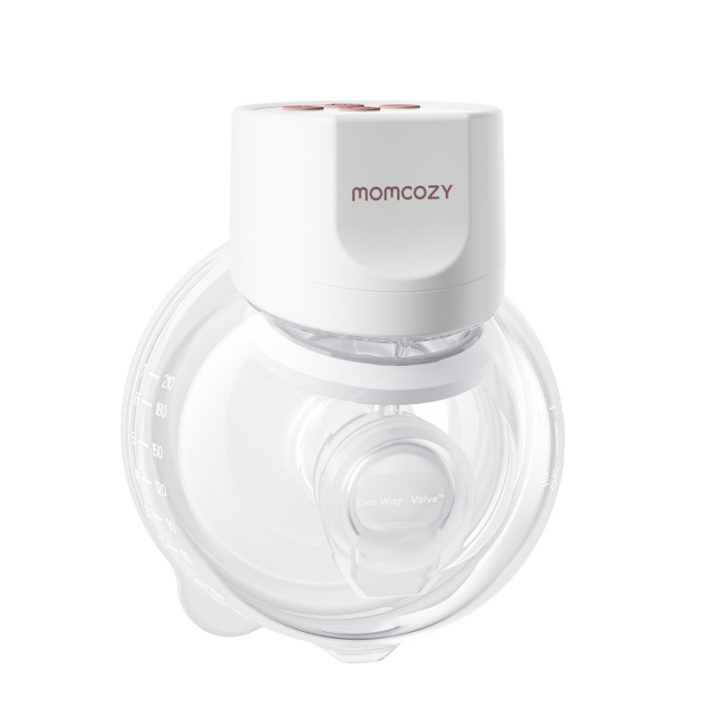 MOMCOZY S12 PRO+ WEARABLE BREAST PUMP WHITE SINGLE PACK - Imagen 4