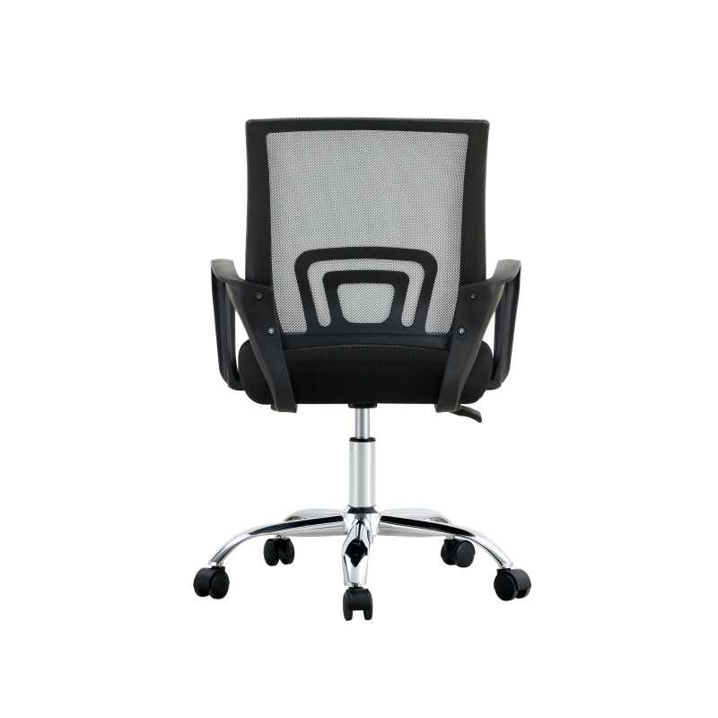 EXTRALINK HOME KRZESŁO OBRACANE FOTEL BIUROWY CZARNY - Imagen 4