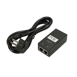 Extralink POE-24-12W Zdroj napájení PoE 24V, 0,5A, 12W, kabel v sadě
