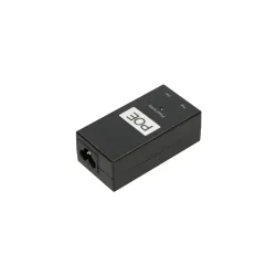 PoE-блок питания Extralink POE-24-24W-G, 24V, 1A, 24W, Gigabit, кабель в комплекте