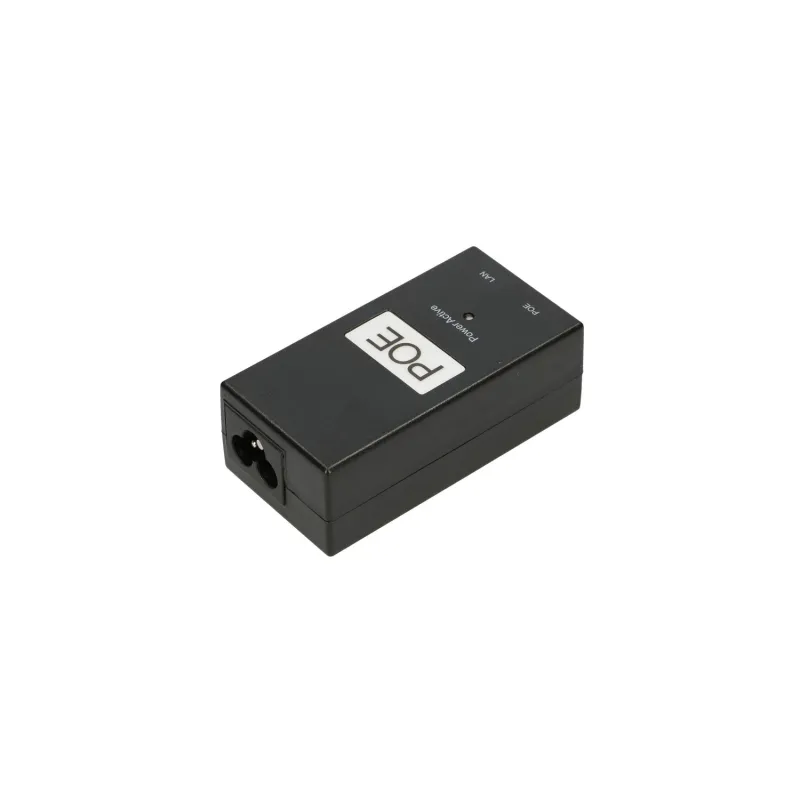 Extralink POE-24-24W-G Zdroj napájení PoE 24V, 1A, 24W, Gigabit, kabel v sadě