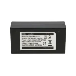 PoE-блок питания Extralink POE-24-24W-G, 24V, 1A, 24W, Gigabit, кабель в комплекте