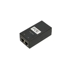 Extralink POE-48-24W-G Zdroj napájení PoE 48V, 0,5A, 24W, Gigabit, kabel v sadě 802.3af/at