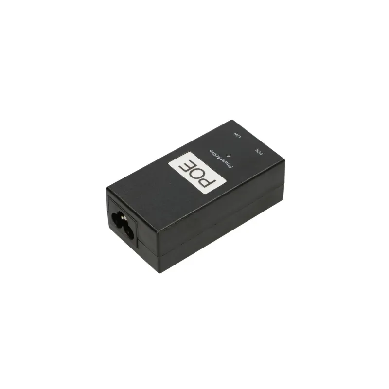 POE-48-24W-G источник питания Extralink, 48V, 0,5A, 24W, Gigabit, кабель в комплекте 802.3af/at