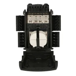 Extralink Pola Puszka światłowodowa 16 spawów, czarna