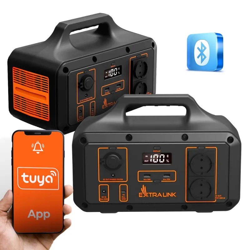 Extralink Power Ranger EPS-S1000S náhrada za Jackery, Bluetti, Ecoflow Power station 1021 Wh, Li-ion, Tuya