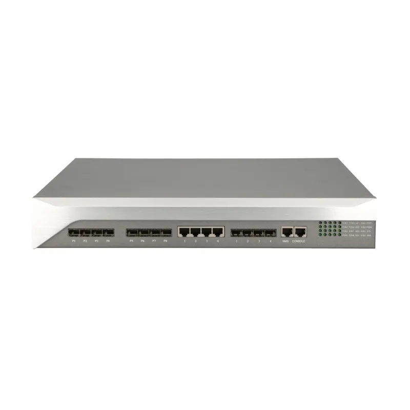 Extralink Predator V2 OLT EPON, 1U 19", 8x Gigabit PON, 4x Gigabit Uplink, 4x SFP+