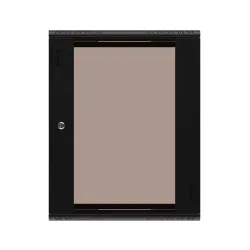 Extralink Premium 15U 600x600 Černá Racková skříň Beznástrojová montáž, montáž na stěnu