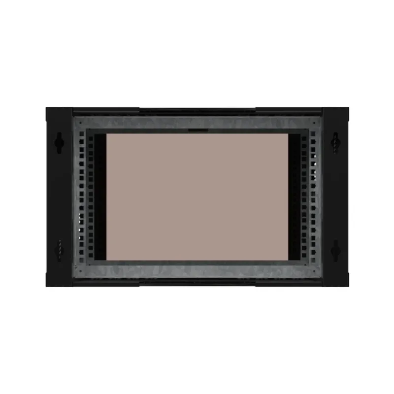 Extralink Premium 6U 600x450 Czarna Szafa rack beznarzędziowy montaż, montowana na ścianie