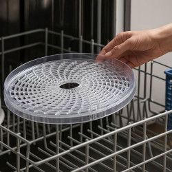 EXTRALINK HOME SUSZARKA SPOŻYWCZA DO GRZYBÓW OWOCÓW WARZYW REGULOWANA DUŻA 500W + 6 SIT 28CM BIAŁA - Obrázek 5