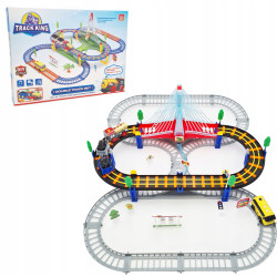 Akülü Lokma ve Araba ile Track King Extralink Kids Elektrikli Tren - Görsel 2