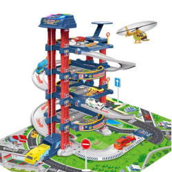 Estacionamiento Extralink Kids, Garaje con Ascensor Eléctrico para Coches de Juguete - Imagen 4