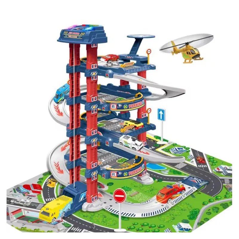 Extralink Kids, Parkhaus, Garage mit elektrischem Aufzug, Autos für Kinder - Bild 4