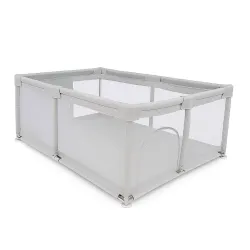 Extralink Kids, parque infantil para niños, parque de juegos de acero 127x127x68cm + 30 bolas - Imagen 3