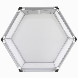 EXTRALINK KIDS KOJEC DZIECIĘCY STALOWY PLAC ZABAW 150x128x66CM + 30 KULEK - Immagine 4
