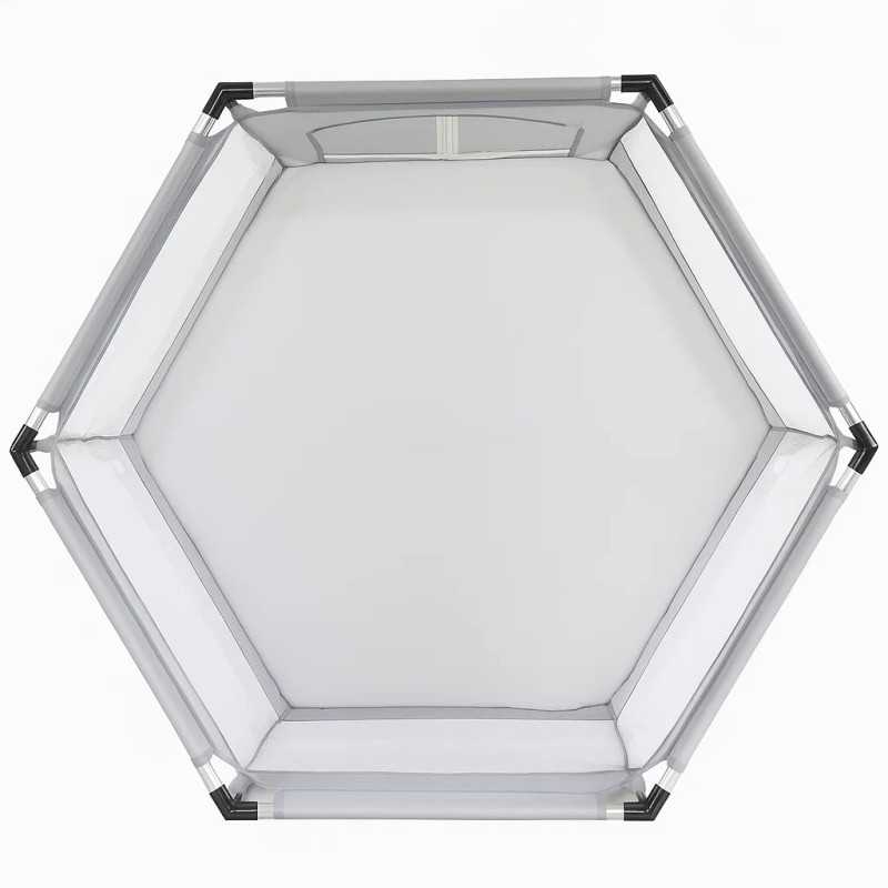 EXTRALINK KIDS KOJEC DZIECIĘCY STALOWY PLAC ZABAW 150x128x66CM + 30 KULEK - Immagine 4