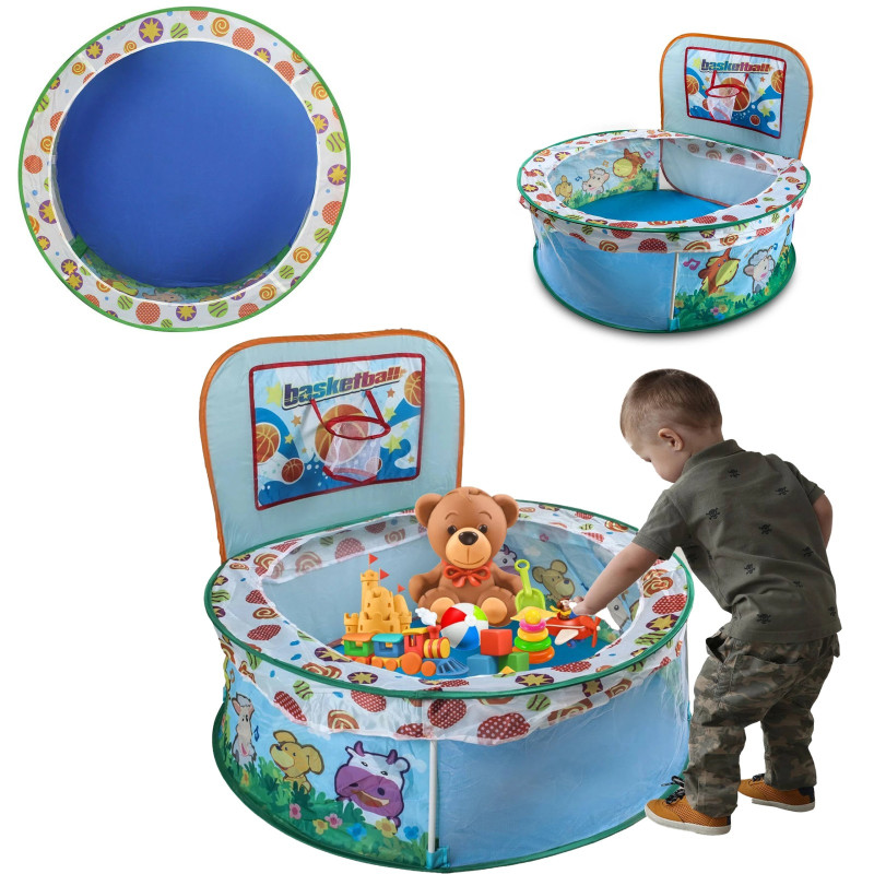 Bebedouro para Crianças Extralink Kids, Parque Infantil com Bolinhas Secas 99 x 90 cm k-476 - Imagem 2